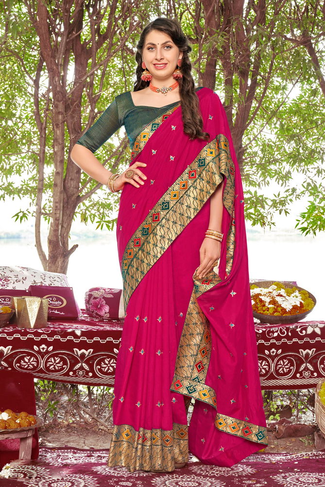 Rosy Vol 4 Party Wear Sarees Catalog
